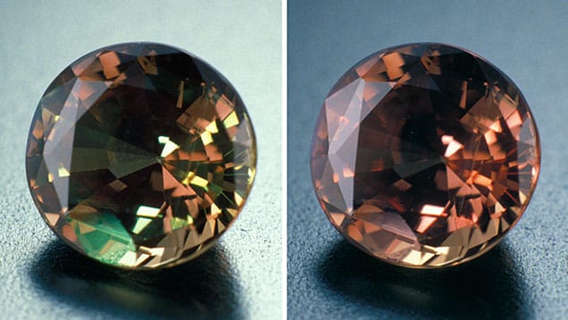 natural color of Alexandrite