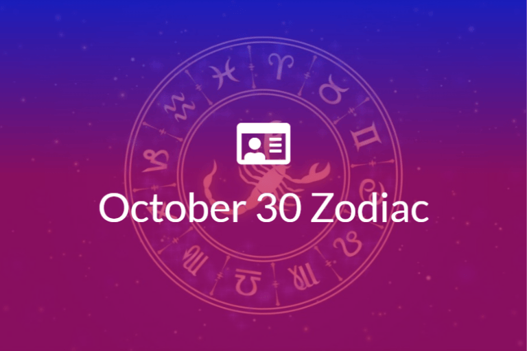 October 30 Zodiac Sign Full Horoscope And Personality