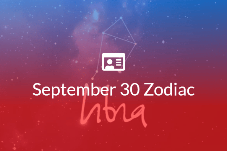 September 30 Zodiac