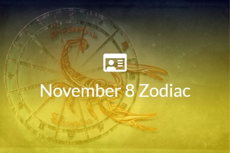 November 8 Zodiac Sign Full Horoscope And Personality