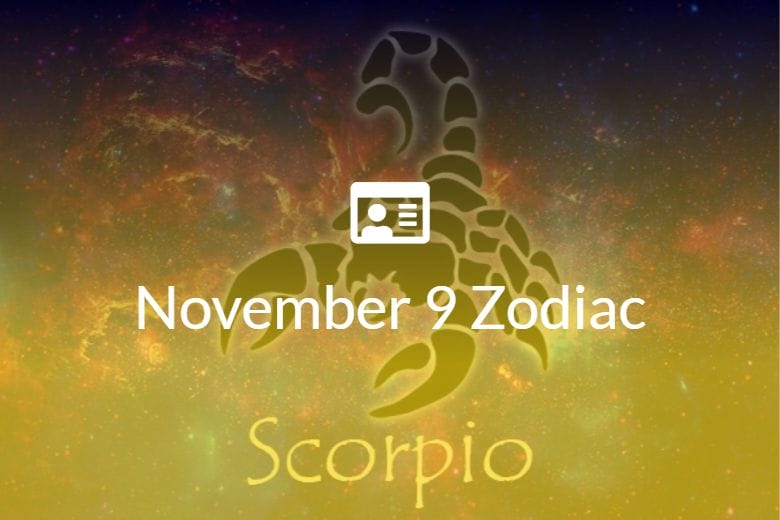 November 9 Zodiac