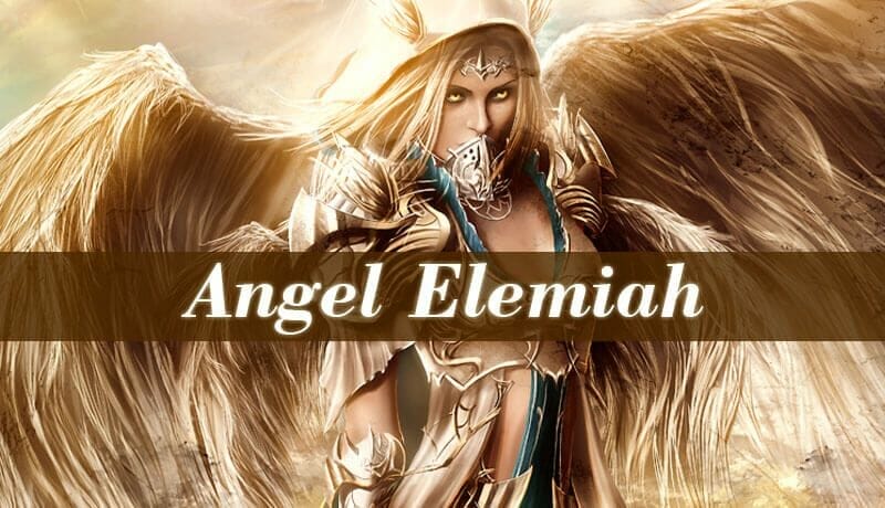 What questions are open to the angel Elemiah?