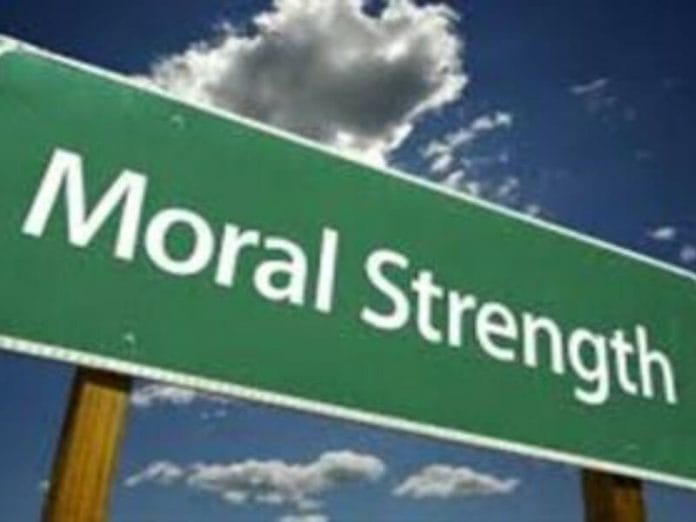 A greater moral strength.