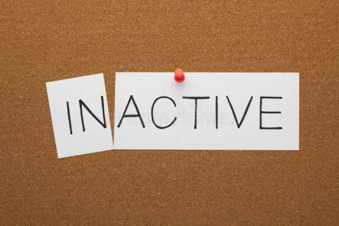 The ability to go from being inactive to active