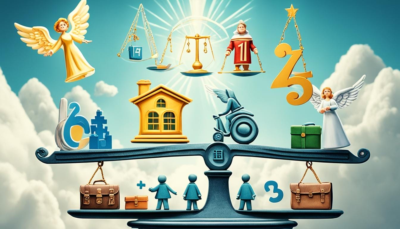 Balancing Work and Family Life - Angel number 1673